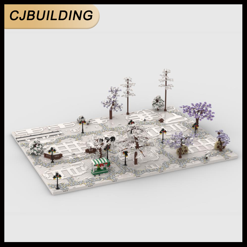 Lego Set Creator - Winter Village Display Base for set