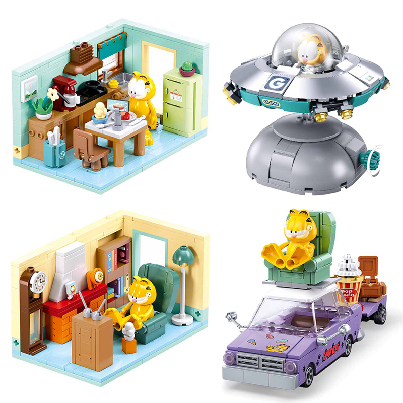 Lego Set Creator - 2024 SLUBAN The Garfield Show Building