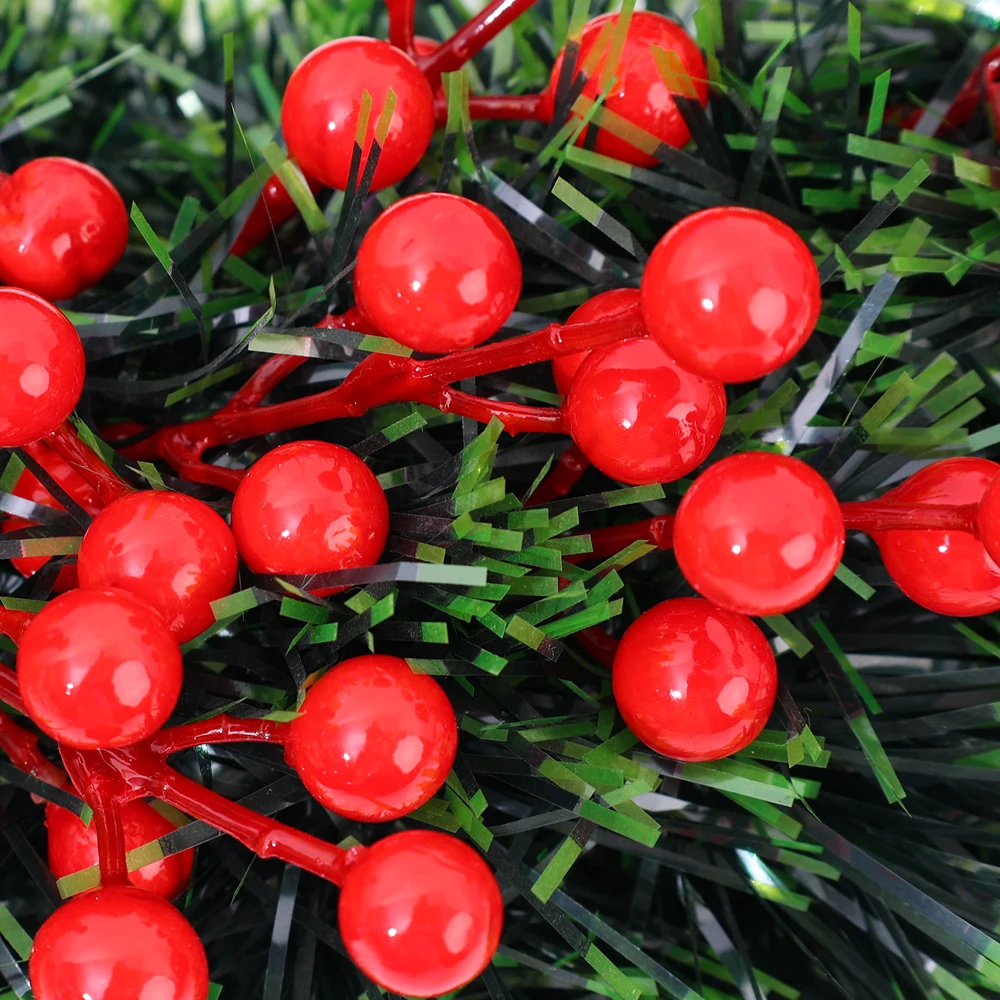 5/100x Artificial Red Berries  - Christmas Wreath Fake recension och pris