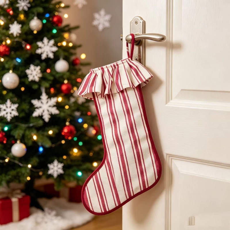 Christmas Stocking Burlap Text - Christmas Stocking Hanging recension och pris