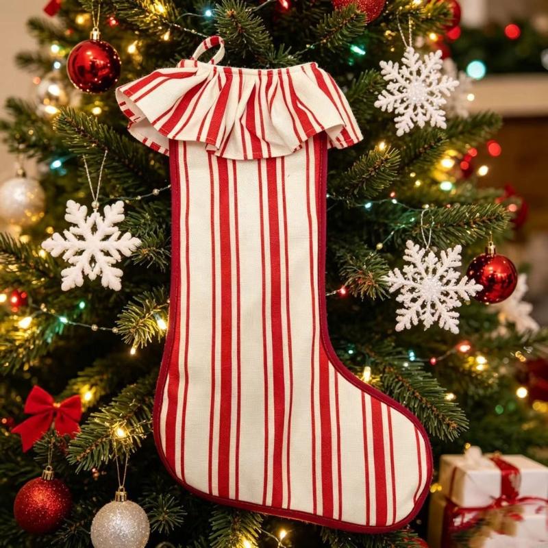 Christmas Stocking Burlap Text - Christmas Stocking Hanging recension och pris