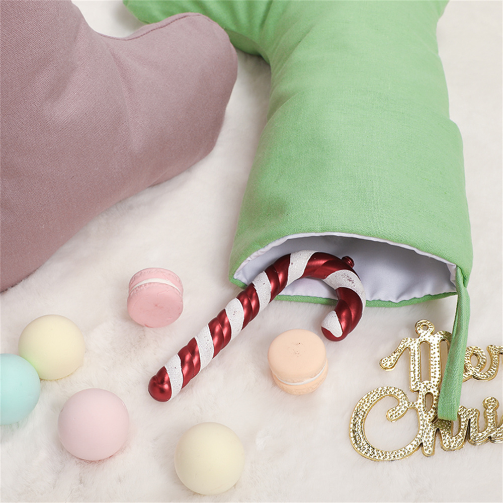 Linen Christmas Stocking Xmas  - Christmas Stocking Hanging recension och pris