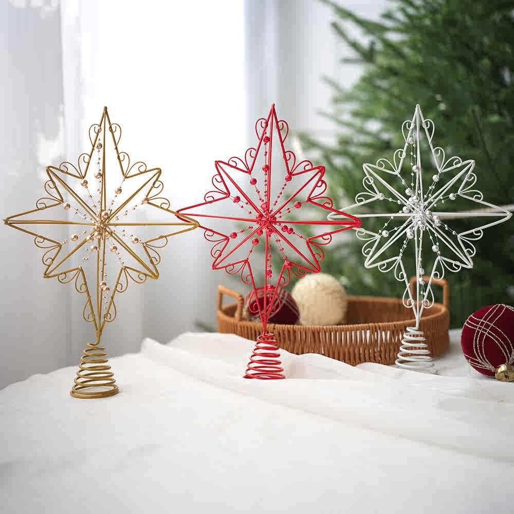 12.6 Inch Creative Led Lights  - Star Tree Topper recension och pris