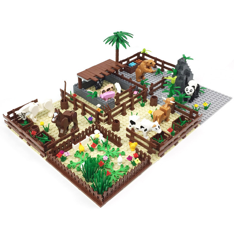 City MOC Farm Scene Cattle pen - Lego Set Creator recension och pris