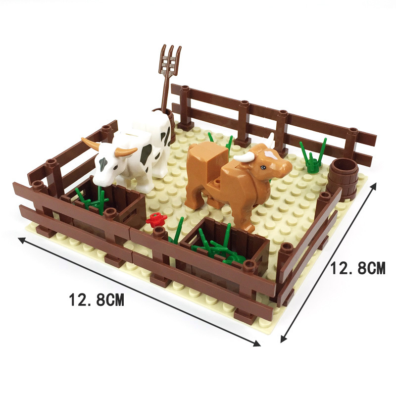City MOC Farm Scene Cattle pen - Lego Set Creator recension och pris