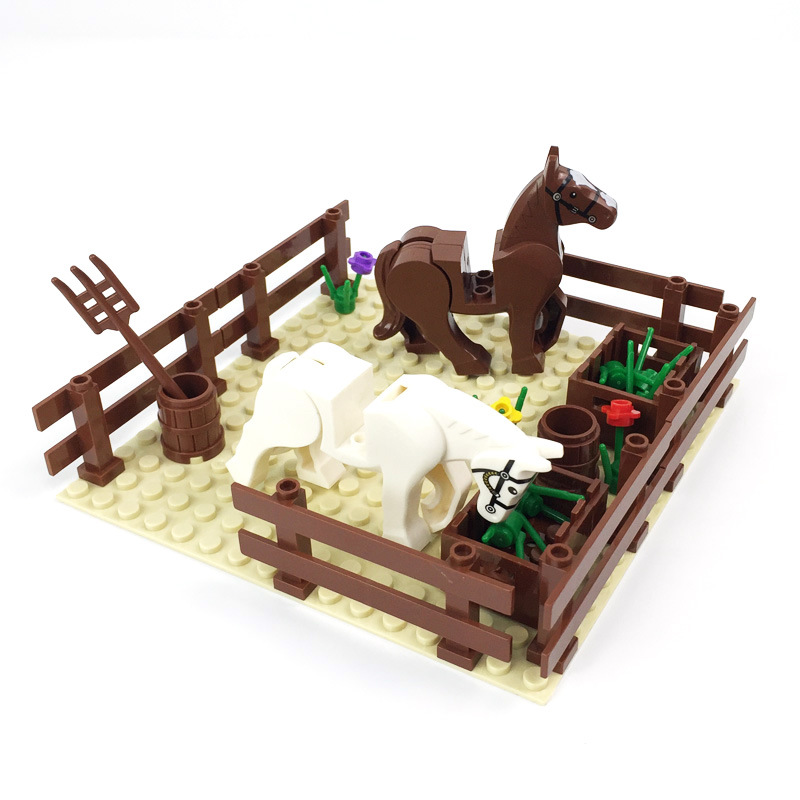 City MOC Farm Scene Cattle pen - Lego Set Creator recension och pris