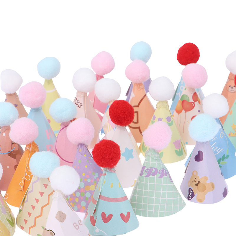 10pc/Set Diy Mini Hat Baking C - Santa Hat Plush recension och pris