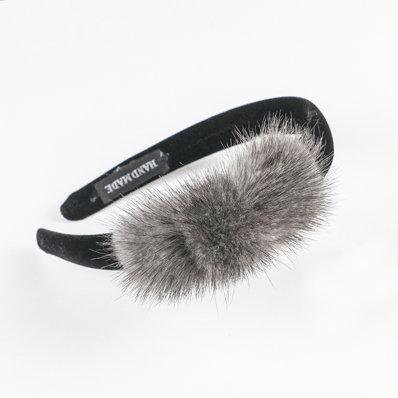 Real Mink Cosmetic Headbands W - Ribbon Bow Gift recension och pris