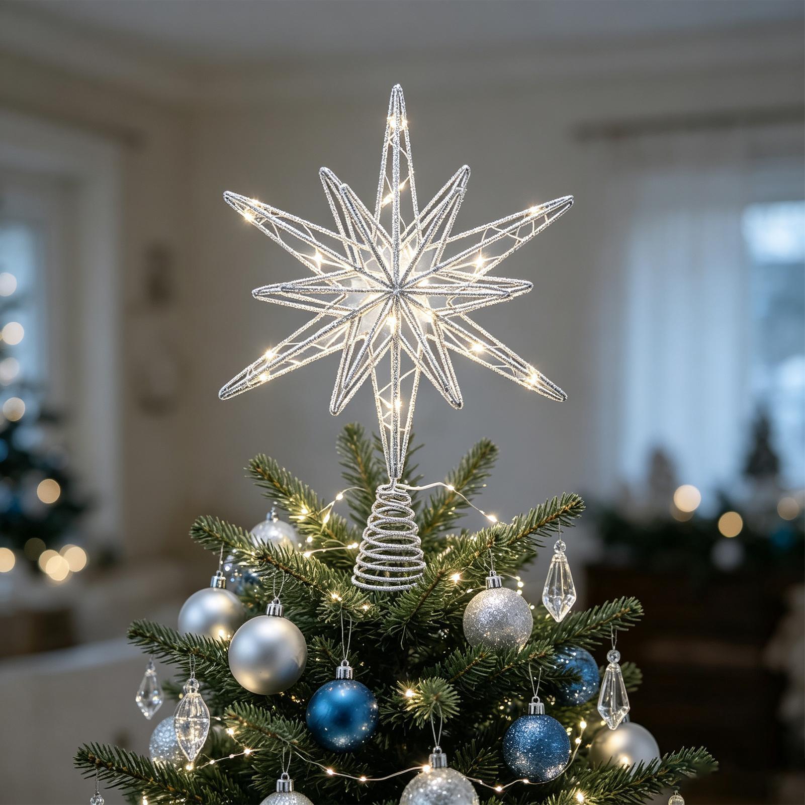 Star Tree Topper Lighted Chris - Star Tree Topper recension och pris