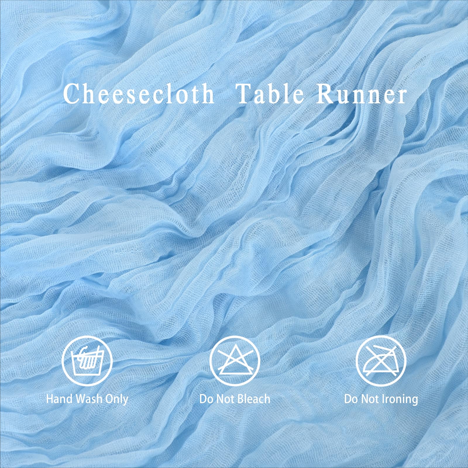 Set of 10 Table Runner Gauze C - Christmas Table Runner recension och pris