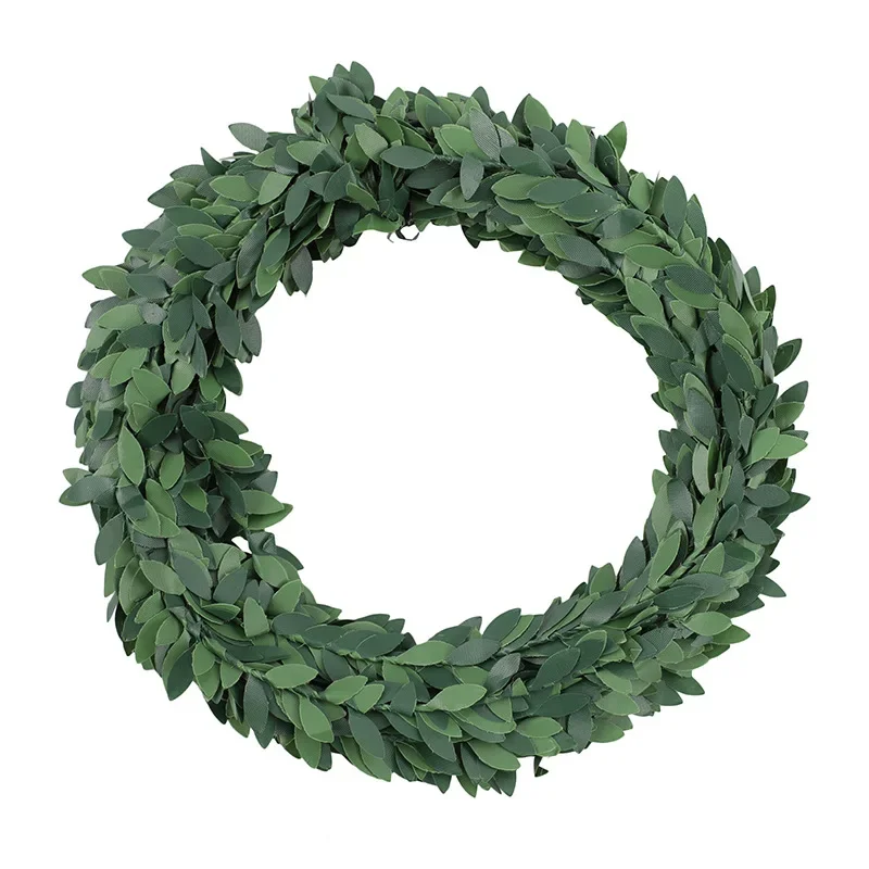 7 Meters Iron Wire Green Leaf  - Christmas Wreath Fake recension och pris