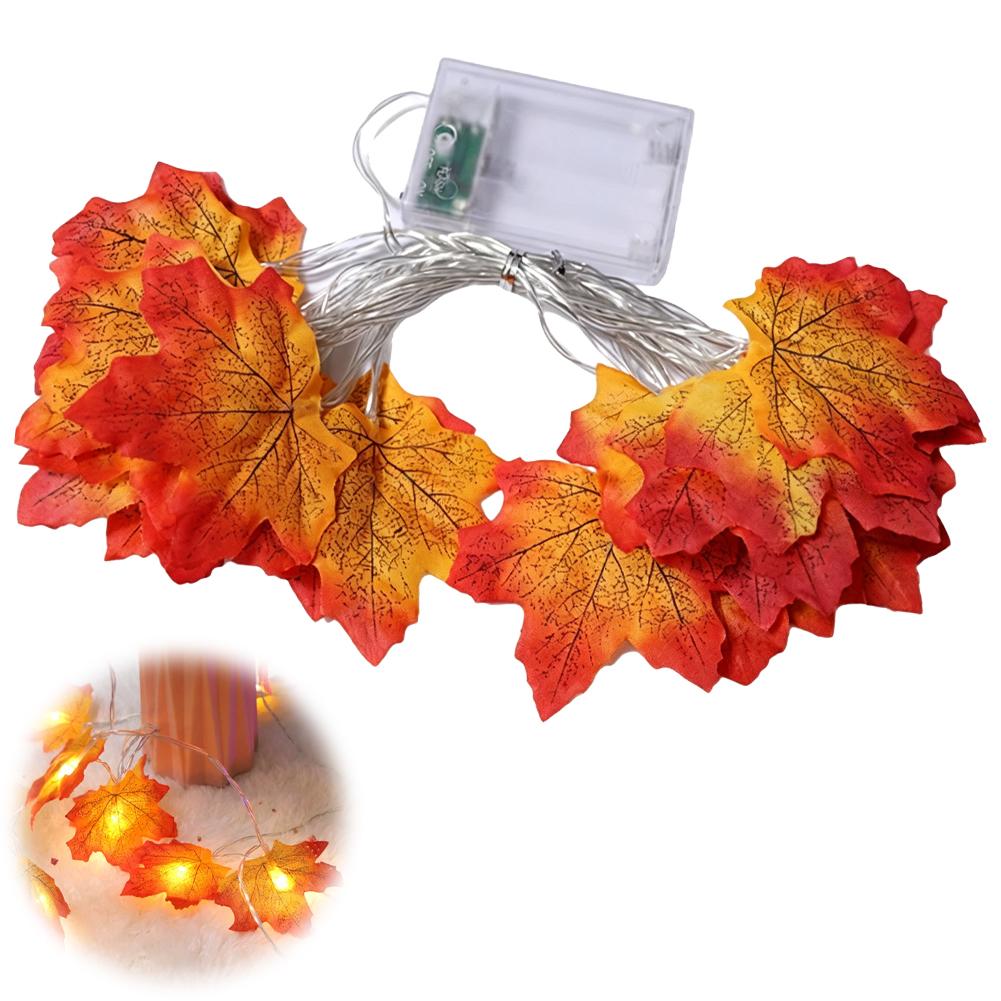 Maple Leaf Garland String Ligh - Led Fairy String Lights recension och pris