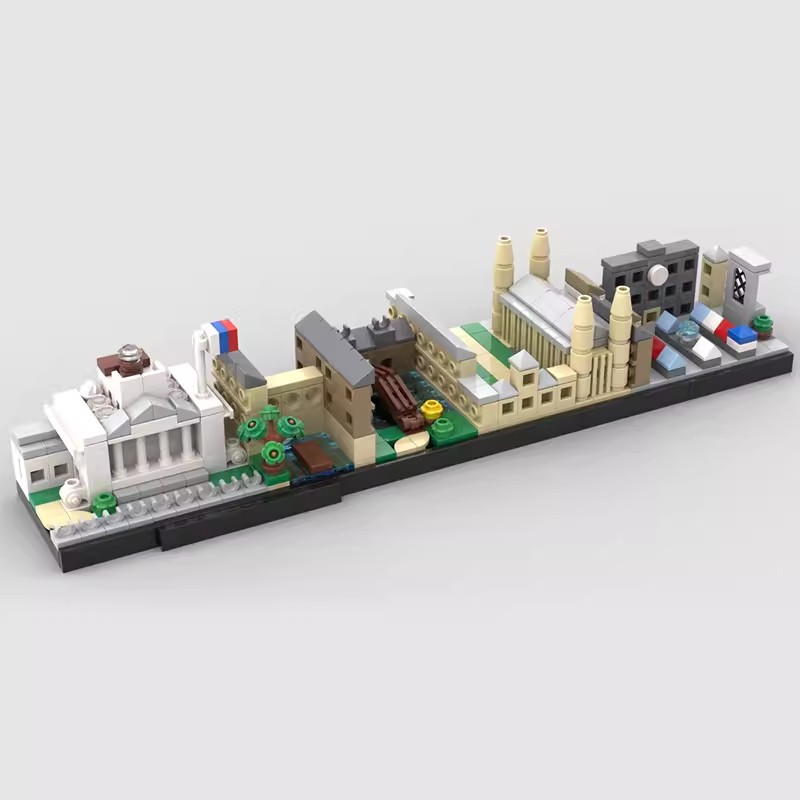 Bricklink MOC City Skyline Arc - Lego Set Creator recension och pris
