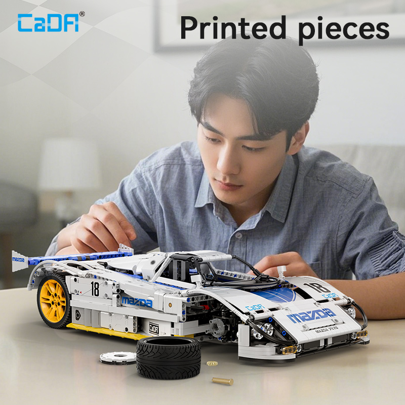 CaDA 1:10 Mazda 787B Technical - Lego Set City recension och pris
