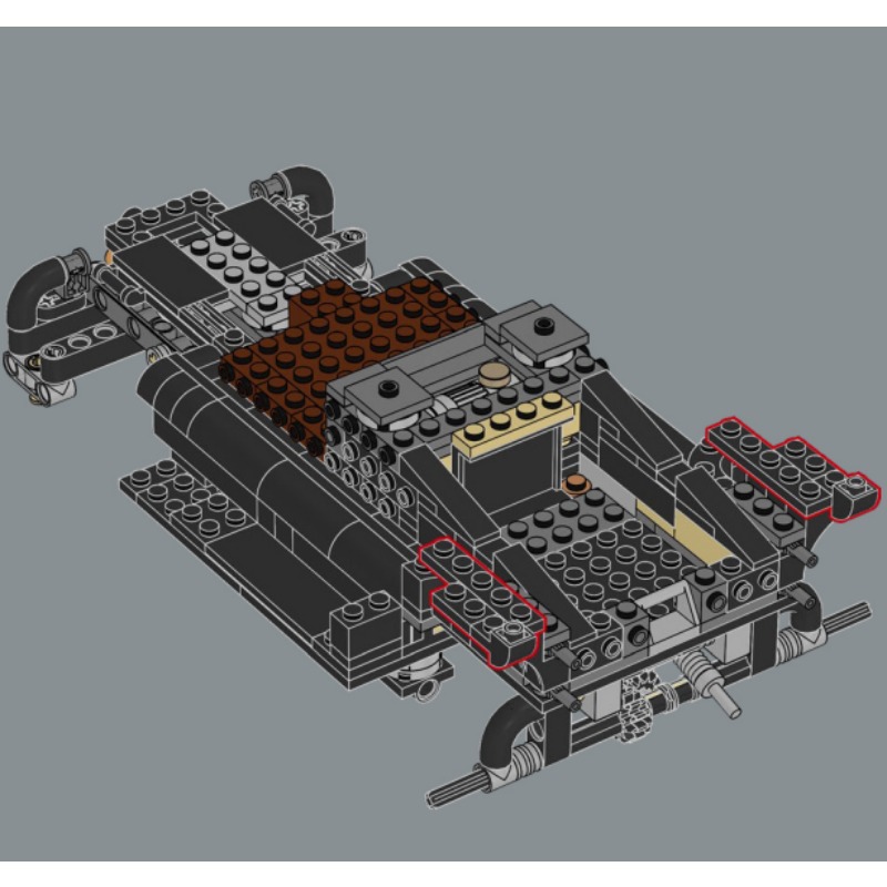 1060pcs Vintage Model T Car Bu - Lego Set Technic recension och pris