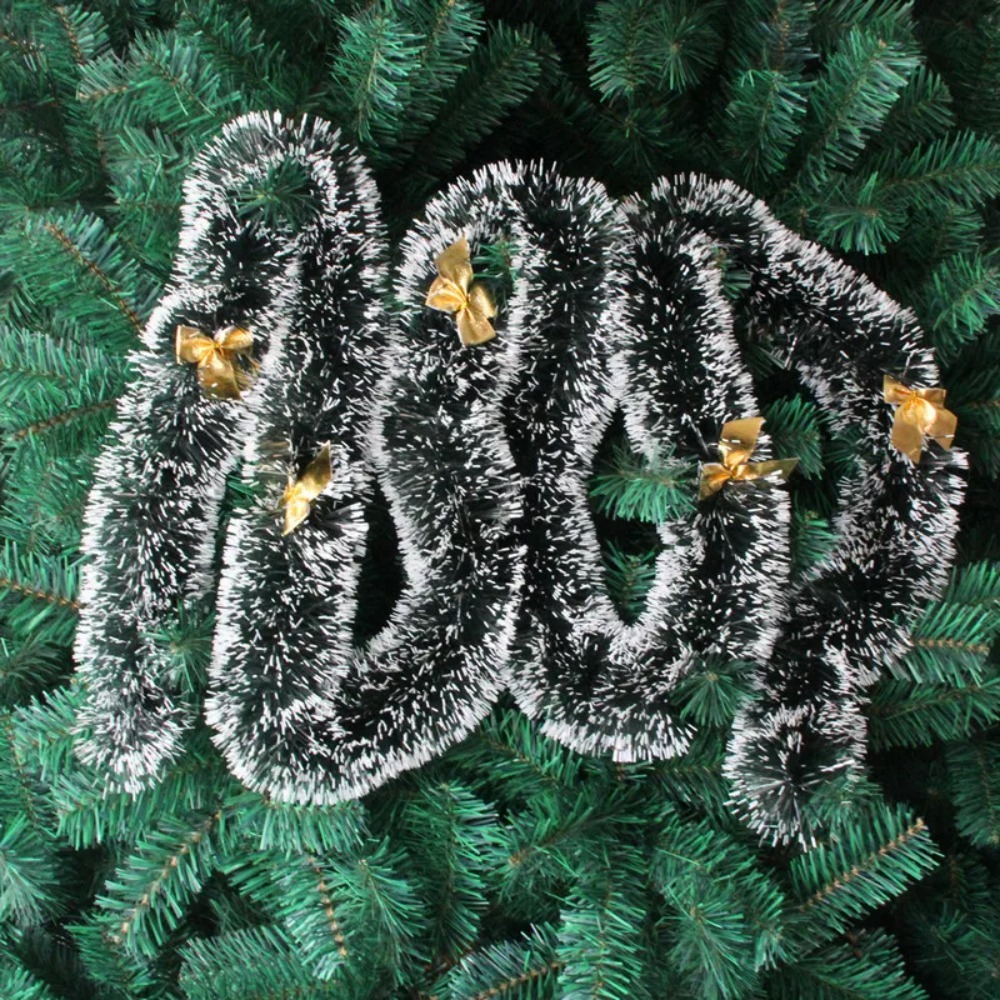 Christmas Tinsel Garland Artif - Led Fairy String Lights recension och pris