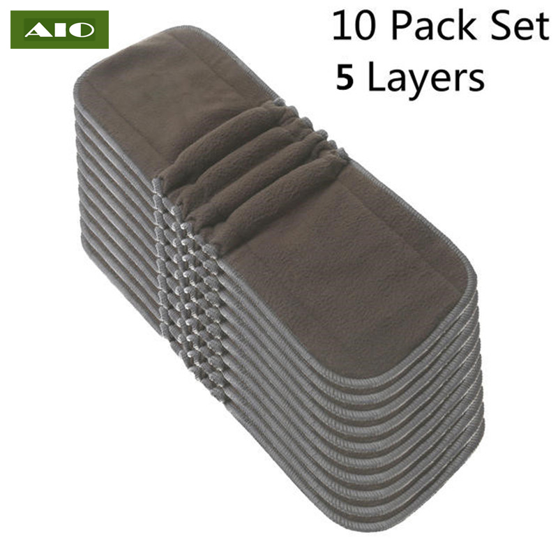 AIO Bamboo Nappies Charcoal Re - Pampers Diaper Premium Care recension och pris