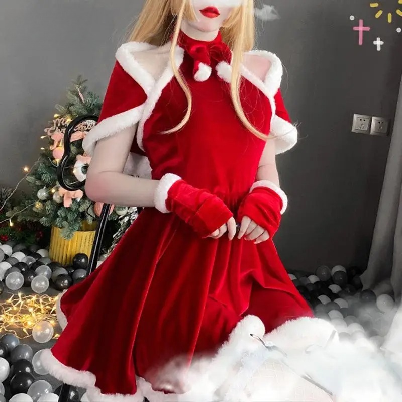 Christmas Cosplay Costume Dres - Elf Costume Christmas recension och pris