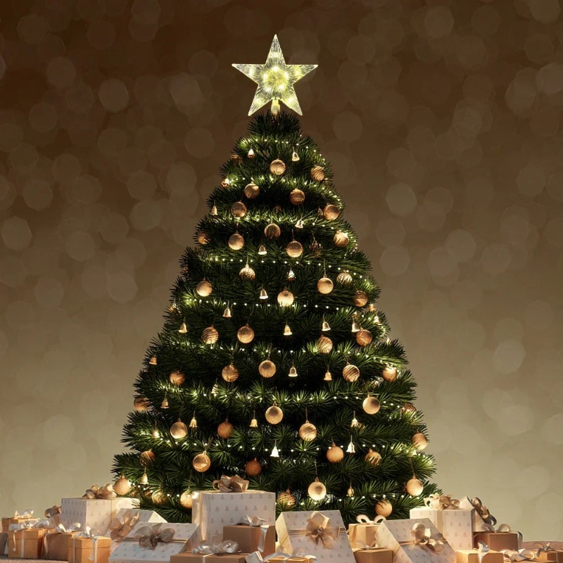 Glowing Christmas 15cm Tree To - Star Tree Topper recension och pris