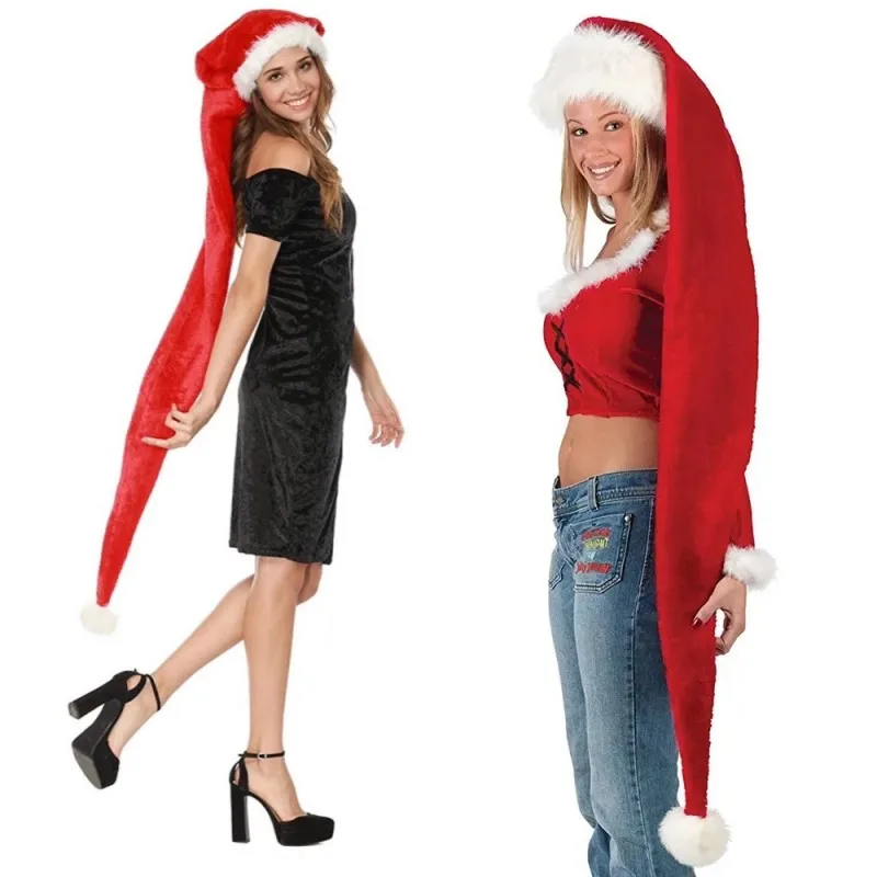 Soft Plush Extra Long Adult Sa - Santa Hat Plush recension och pris