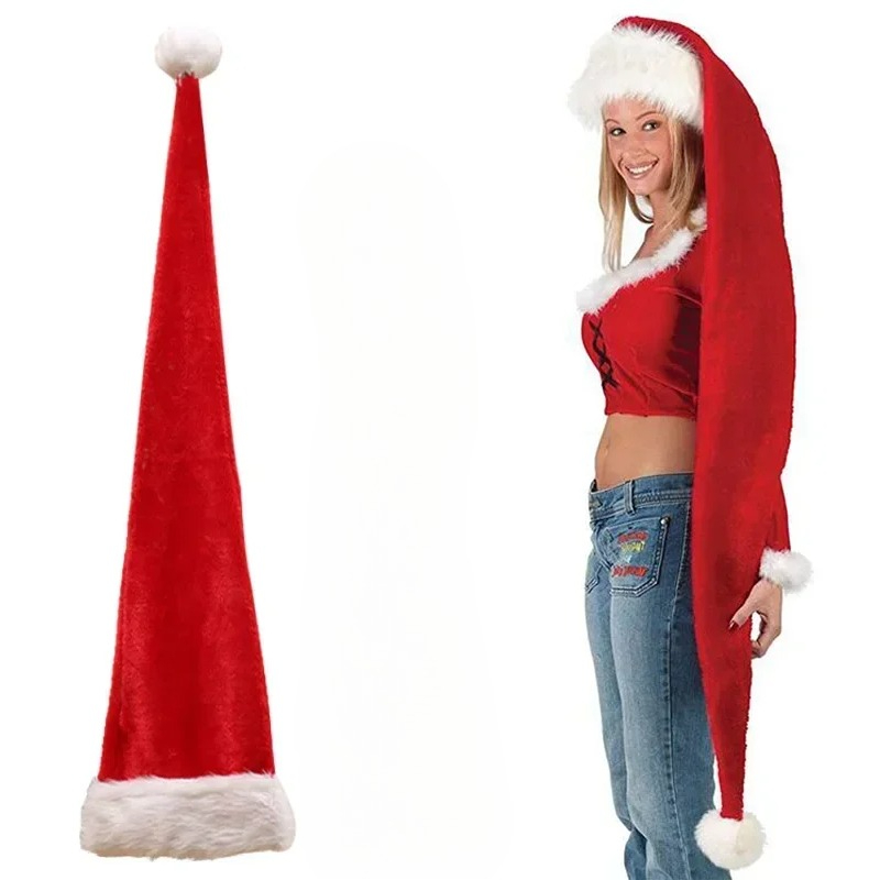 Soft Plush Extra Long Adult Sa - Santa Hat Plush recension och pris