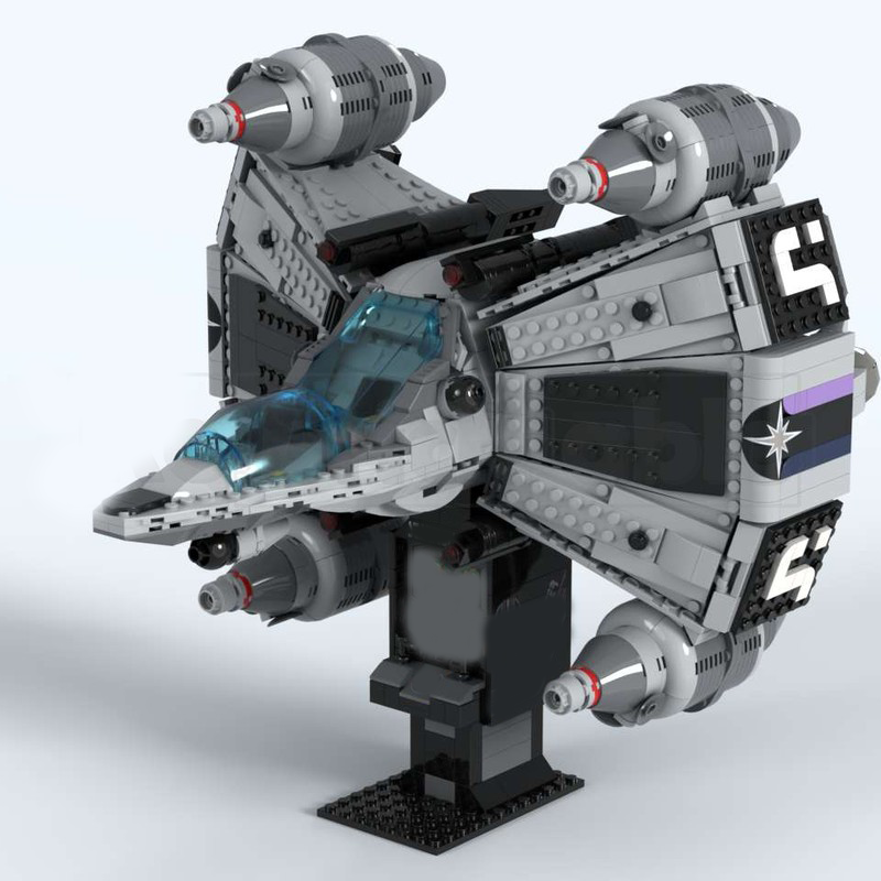 1520PCS MOC Space Battle Gunst - Lego Set Creator recension och pris