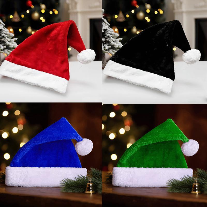Soft Plush Christmas Santa Hat - Santa Hat Plush recension och pris
