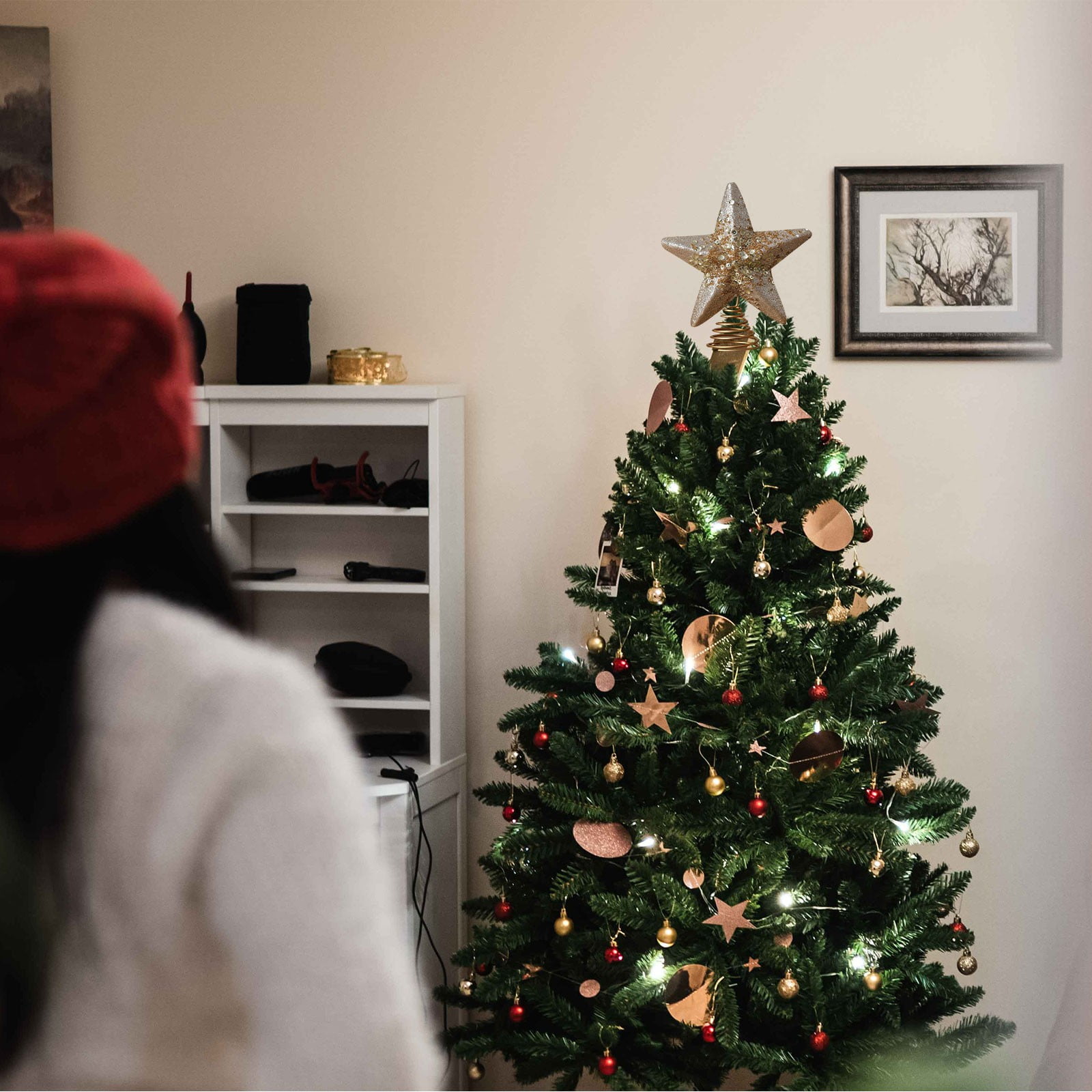 Christmas Tree Top Star Decora - Star Tree Topper recension och pris