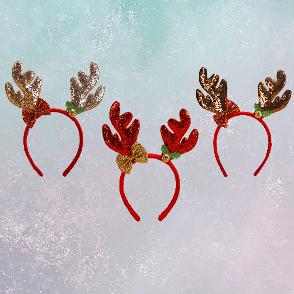 3Pcs Reindeer Antlers Christma - Reindeer Antlers Headband recension och pris