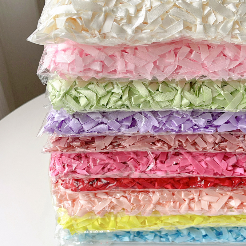 Multicolor Mini Satin Ribbon B - Ribbon Bow Gift recension och pris