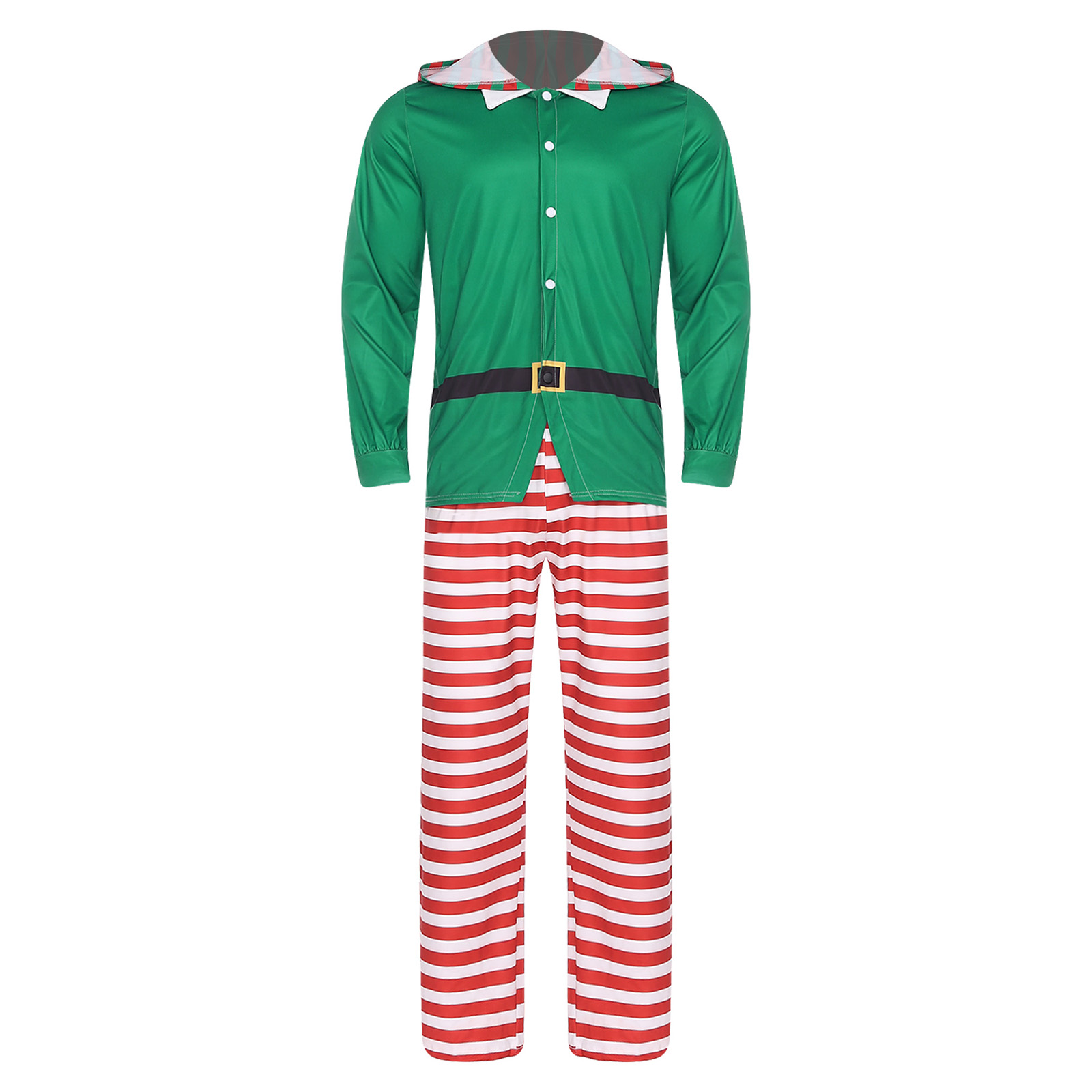 Mens Christmas Elf Pajamas Par - Elf Costume Christmas recension och pris