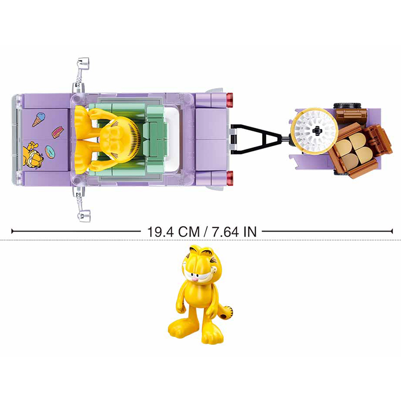 2024 SLUBAN The Garfield Show  - Lego Set Creator recension och pris