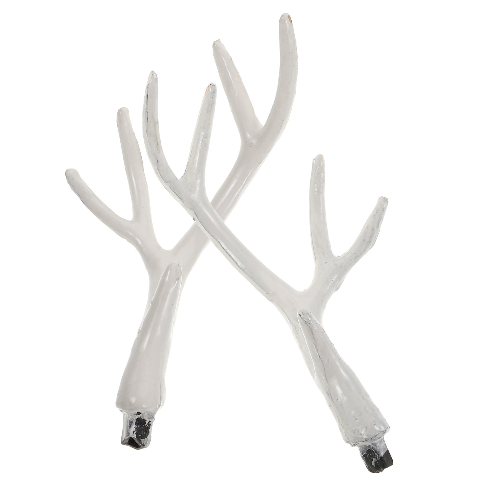 1Pair Lifelike White Deer Antl - Reindeer Antlers Headband recension och pris