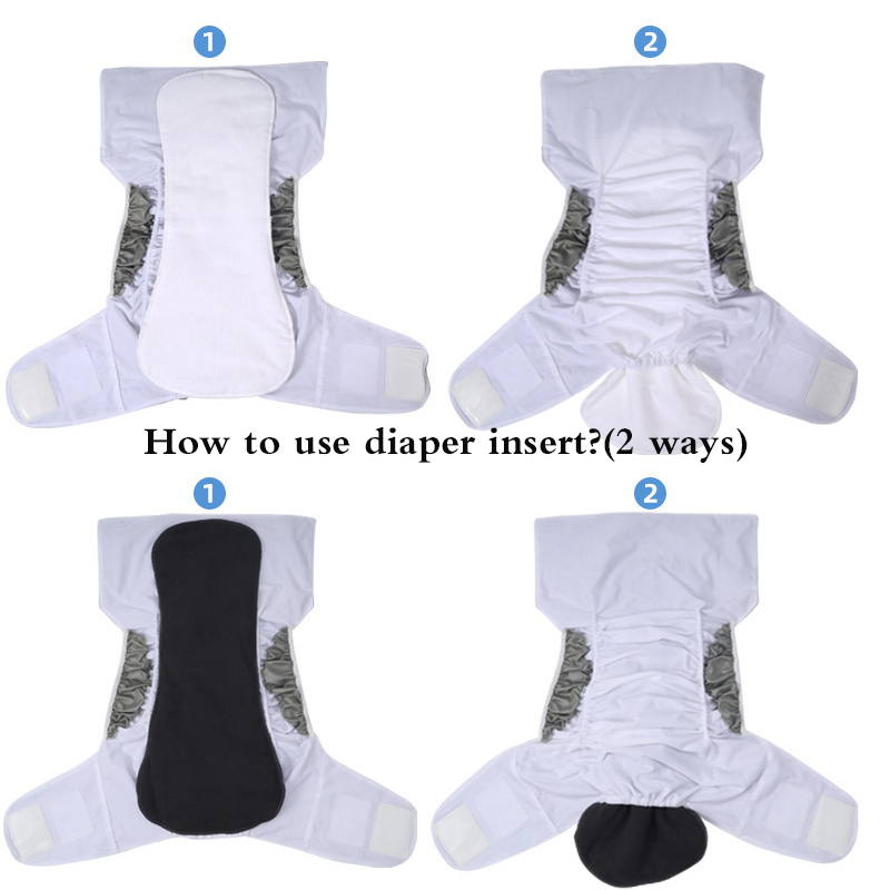 2pcs Washable Adult Diaper 5 L - Pampers Diaper Premium Care recension och pris