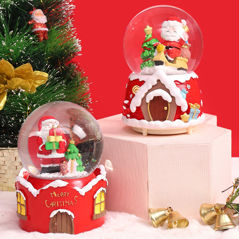 Christmas Snow Globe with LED  - Snow Globe Musical recension och pris