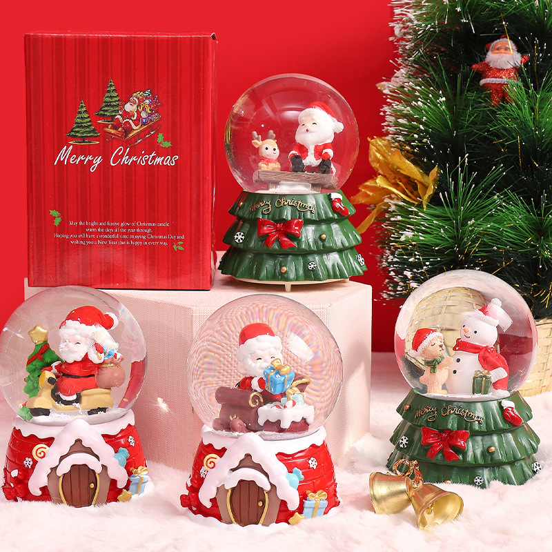 Christmas Snow Globe with LED  - Snow Globe Musical recension och pris