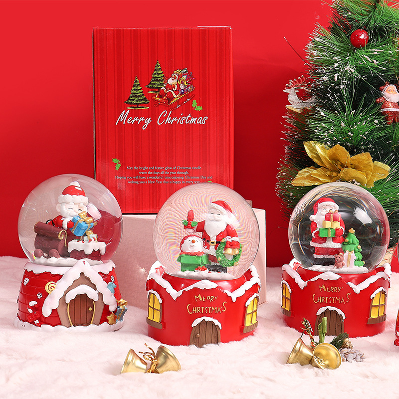 Christmas Snow Globe with LED  - Snow Globe Musical recension och pris