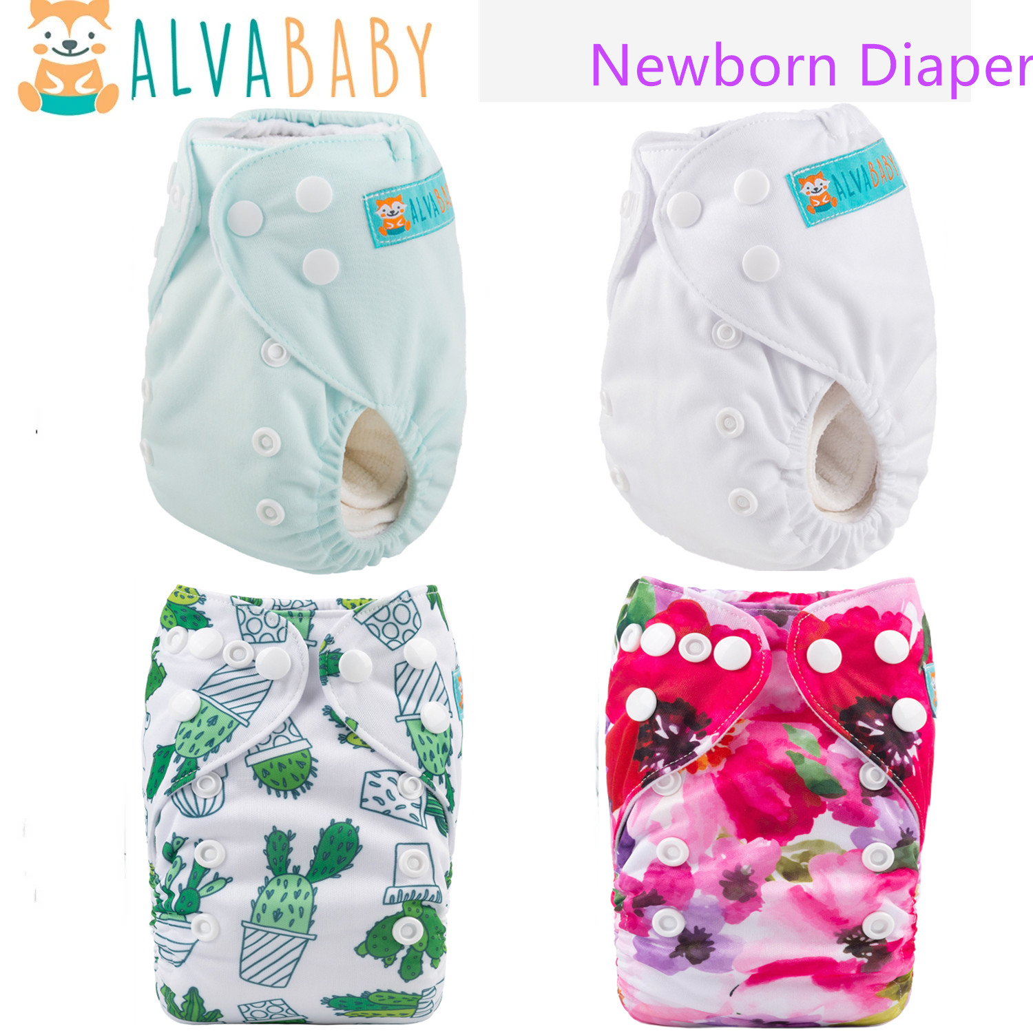 1pc ALVABABY Newborn Diaper fo - Pampers Diaper Premium Care recension och pris