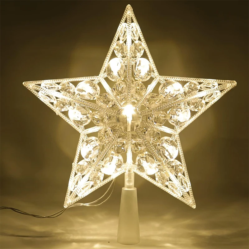 15cm Christmas Decoration Glow - Star Tree Topper recension och pris