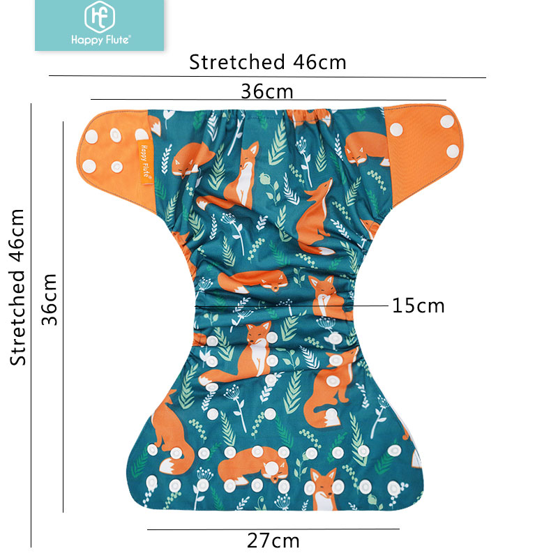 HappyFlute 8 diapers+8 Inserts - Pampers Diaper Premium Care recension och pris
