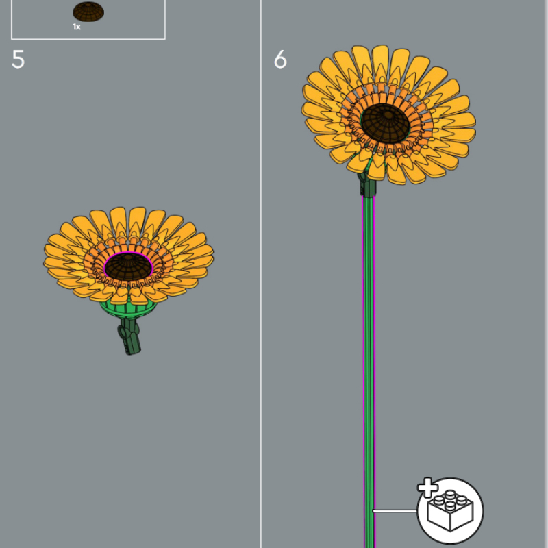 Lush Bouquet Building Blocks S - Lego Set Technic recension och pris